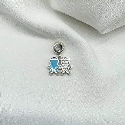 Berloque Menino Duplo