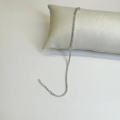 Pulseira Riviera em Prata 925 com Banho de Rodio