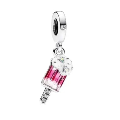 Berloque Picole Rosa