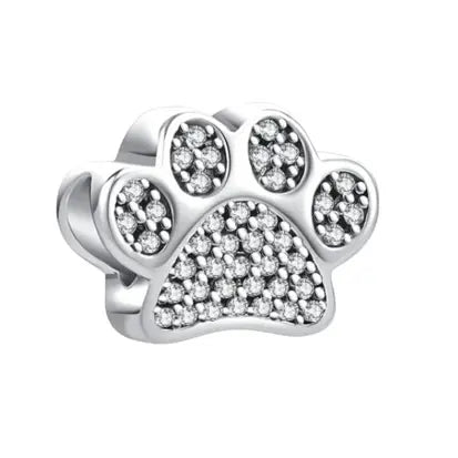 Berloque Pet Dog Cravejado em Prata 925